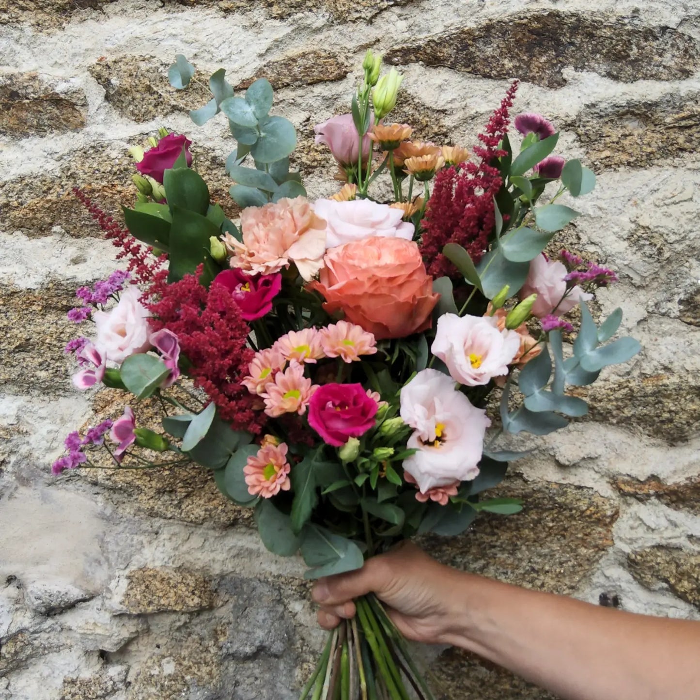Bouquet corail