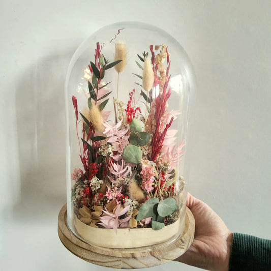 Cloche framboise